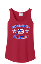 Load image into Gallery viewer, 2025 NBLL ALL STAR WOMENS TANK SPIRIT SHIRT