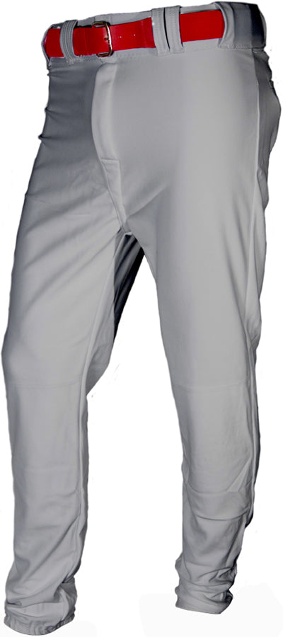 Grey Relaxed Baseball Pants