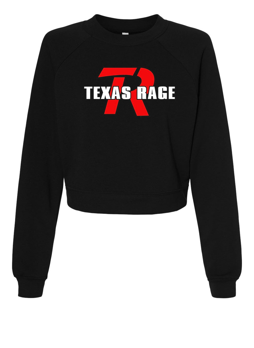 Texas Rage Cropped Sweatshirt
