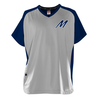 Champro Youth Wild Card Short Sleeve 2-Button Baseball Jersey